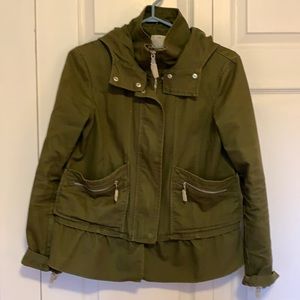 Zara green jacket